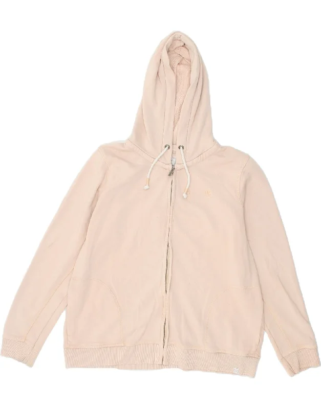 FAT FACE Womens Zip Hoodie Sweater UK 16 Large Pink Cotton Hoodie with Hidden Zipper Minimalist Clean FAT FACE Womens Zip Hoodie Sweater UK 16 Large Pink Cotton Hoodie with Hidden Zipper Minimalist Clean