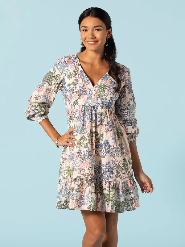 One Good Tern Hana Dress Shift Classic Vintage