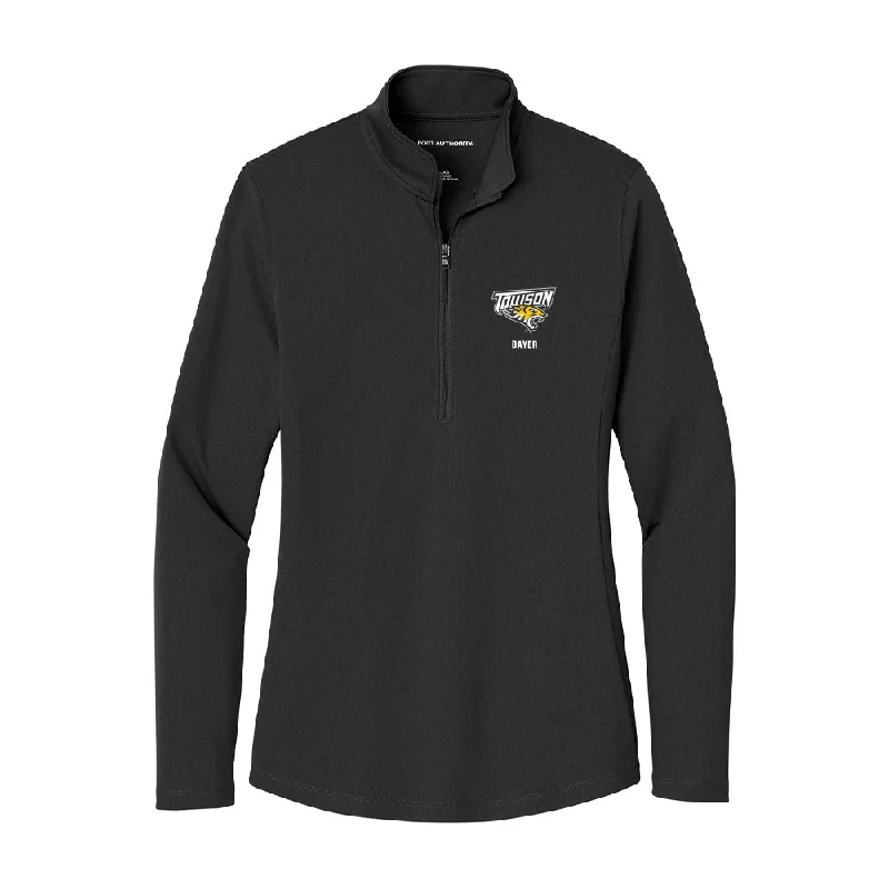 Towson - NCAA Women's Soccer : Paelyn Bayer - Women's Lightweight Quarter Zip Jacket Lace Jacket Ribbed Jacket Sequined Jacket Towson - NCAA Women's Soccer : Paelyn Bayer - Women's Lightweight Quarter Zip Jacket Lace Jacket Ribbed Jacket Sequined Jacket