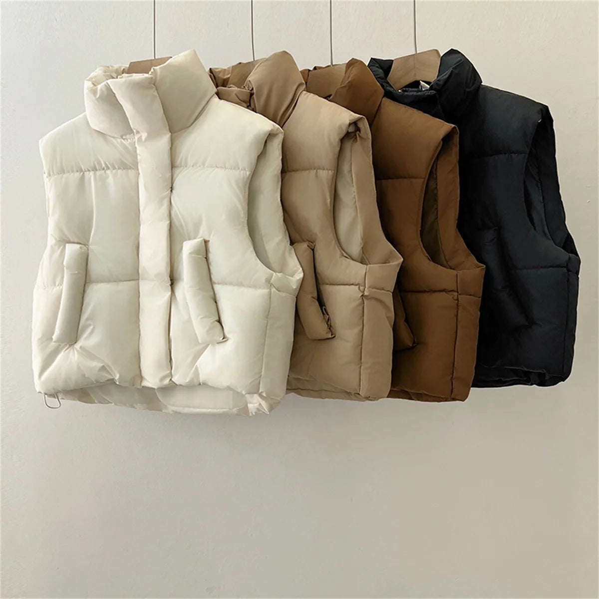 Autumn Winter Y2K Vest Women Thick Warm Down Vest Harajuku Loose Jacket Casual Outerwear Short Waistcoat Windproof Vest Coats One-Shoulder Jacket Off-the-Shoulder Jacket Asymmetrical Jacket Autumn Winter Y2K Vest Women Thick Warm Down Vest Harajuku Loose Jacket Casual Outerwear Short Waistcoat Windproof Vest Coats One-Shoulder Jacket Off-the-Shoulder Jacket Asymmetrical Jacket