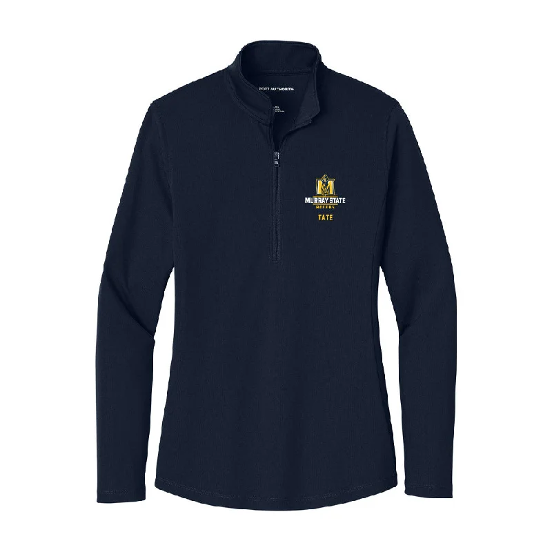 Murray State - NCAA Women's Soccer : Reagan Tate - Women's Lightweight Quarter Zip Jacket Fleece Fabric Down Fabric Feather Fabric Murray State - NCAA Women's Soccer : Reagan Tate - Women's Lightweight Quarter Zip Jacket Fleece Fabric Down Fabric Feather Fabric