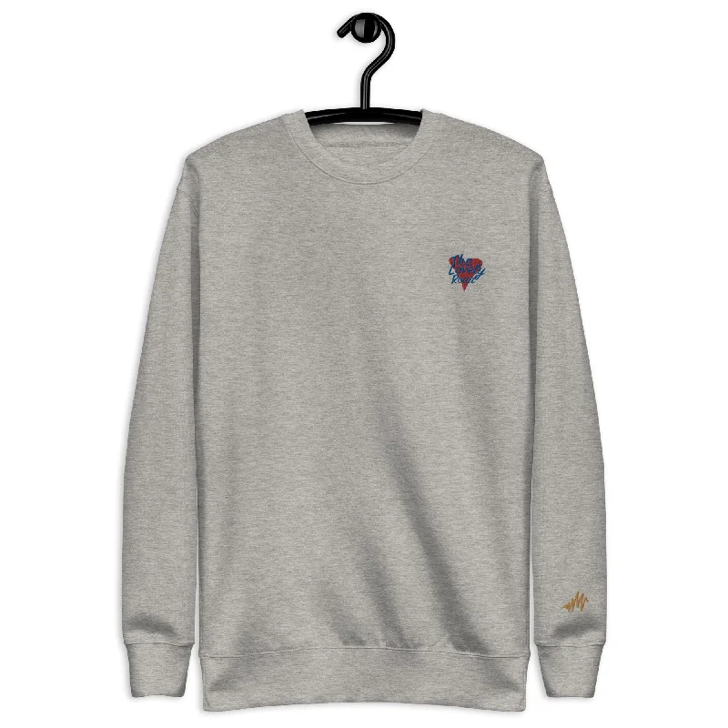 The Lovely Road | Unisex Premium Sweatshirt Hoodie with Hem Detail Decorative Unique The Lovely Road | Unisex Premium Sweatshirt Hoodie with Hem Detail Decorative Unique