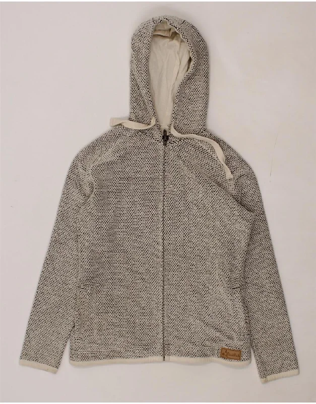 WEIRD FISH Womens Zip Hoodie Sweater UK 14 Medium Grey Cotton Hoodie with Hidden Zipper Minimalist Clean WEIRD FISH Womens Zip Hoodie Sweater UK 14 Medium Grey Cotton Hoodie with Hidden Zipper Minimalist Clean