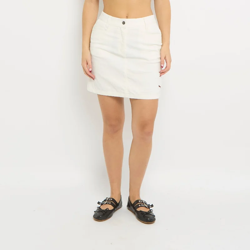 PUMA Corduroy Mini Skirt - UK 8 a-line skirt cut