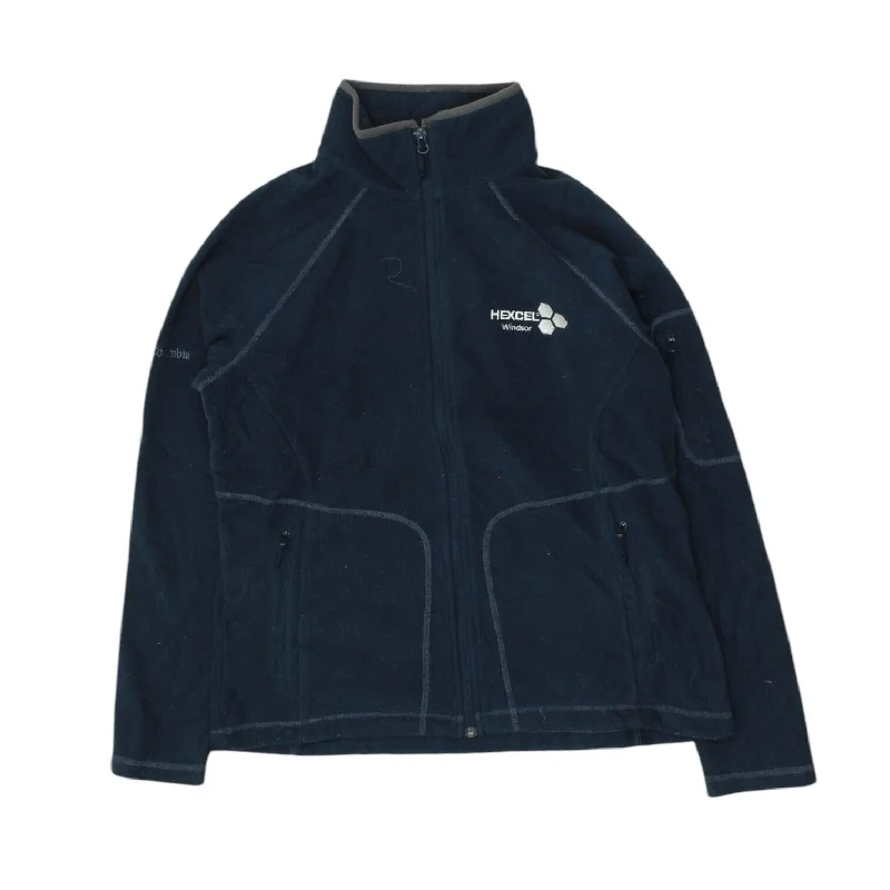 Columbia Hexcel Windsor Womens Navy Fleece Jacket | Vintage Designer Workwear Wool Jacket Cashmere Jacket Tweed Jacket Columbia Hexcel Windsor Womens Navy Fleece Jacket | Vintage Designer Workwear Wool Jacket Cashmere Jacket Tweed Jacket