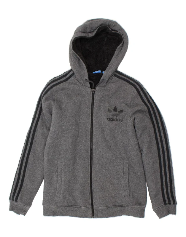 ADIDAS Womens Sherpa Graphic Zip Hoodie Sweater UK 16 Large Grey Hoodie Sweatshirt Pullover ADIDAS Womens Sherpa Graphic Zip Hoodie Sweater UK 16 Large Grey Hoodie Sweatshirt Pullover