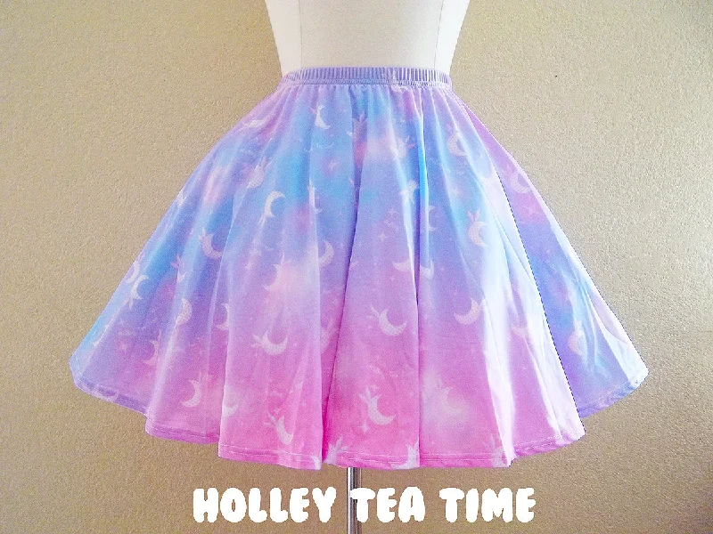 Twinkle Heaven Mini Skater Skirt a-line skirt cut
