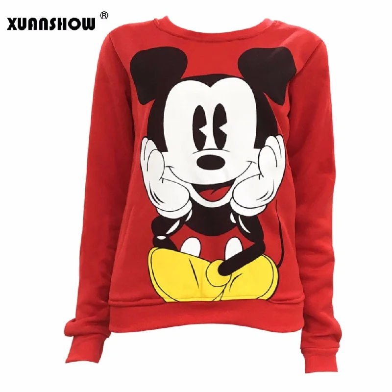 WILUXE 2019 Women Sweatshirts Hoodies Character Printed Casual Pullover Cute Jumpers Top Long Sleeve O-Neck Fleece Tops S-XXL Hoodie with Pattern Geometric Abstract WILUXE 2019 Women Sweatshirts Hoodies Character Printed Casual Pullover Cute Jumpers Top Long Sleeve O-Neck Fleece Tops S-XXL Hoodie with Pattern Geometric Abstract