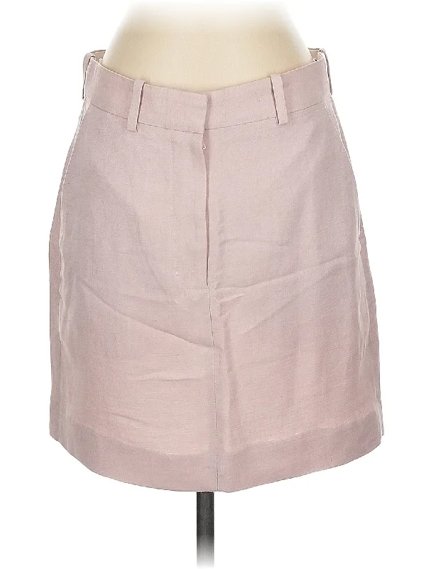 Formal Skirt button skirt front