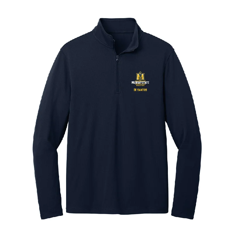 Murray State - NCAA Women's Soccer : Isabel De Santos - Lightweight Quarter Zip Jacket Knit Jacket Woven Jacket Fleece Jacket Murray State - NCAA Women's Soccer : Isabel De Santos - Lightweight Quarter Zip Jacket Knit Jacket Woven Jacket Fleece Jacket