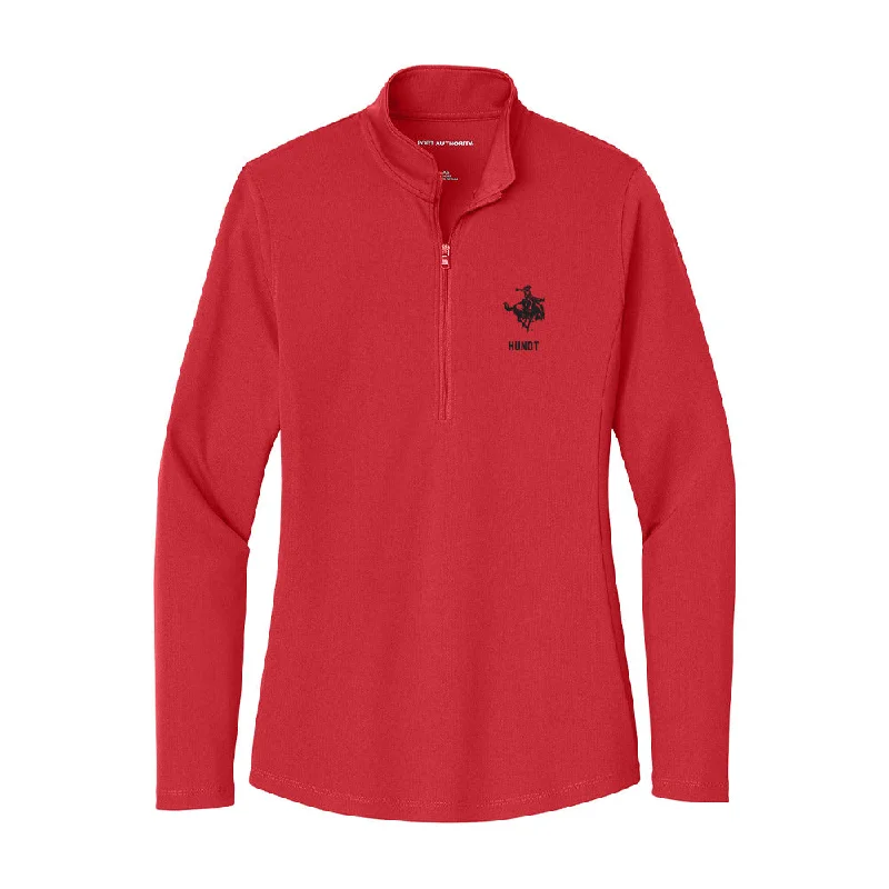 NWOSU - NCAA Women's Soccer : Madalyn Hundt - Women's Lightweight Quarter Zip Jacket Fleece Jacket Down Jacket Feather Jacket NWOSU - NCAA Women's Soccer : Madalyn Hundt - Women's Lightweight Quarter Zip Jacket Fleece Jacket Down Jacket Feather Jacket
