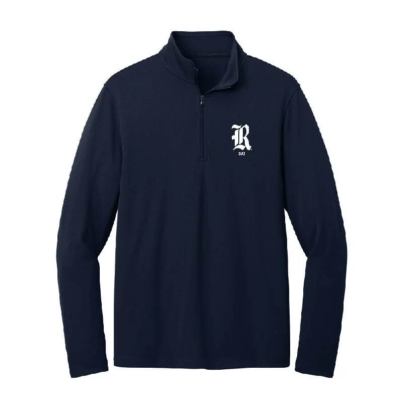 Rice - NCAA Women's Soccer : Natalie Diaz - Lightweight Quarter Zip Jacket Denim Jacket Leather Jacket Suede Jacket Rice - NCAA Women's Soccer : Natalie Diaz - Lightweight Quarter Zip Jacket Denim Jacket Leather Jacket Suede Jacket