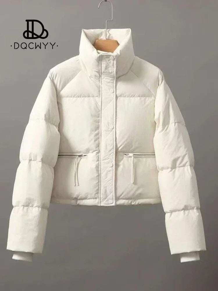 Women's Jacket 2024 New in Cotton-padded Clothes Short Korean Fashion Stand Collar Thicken Bread Jacket Women Coat Tops Winter Chenille Fabric Brocade Fabric Lace Fabric Women's Jacket 2024 New in Cotton-padded Clothes Short Korean Fashion Stand Collar Thicken Bread Jacket Women Coat Tops Winter Chenille Fabric Brocade Fabric Lace Fabric