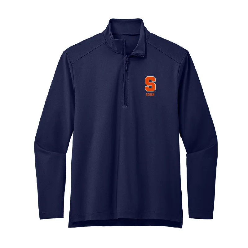 Syracuse - NCAA Women's Soccer : Liesel Odden - Premium Quarter Zip Jacket Herringbone Jacket Houndstooth Jacket Plaid Jacket Syracuse - NCAA Women's Soccer : Liesel Odden - Premium Quarter Zip Jacket Herringbone Jacket Houndstooth Jacket Plaid Jacket
