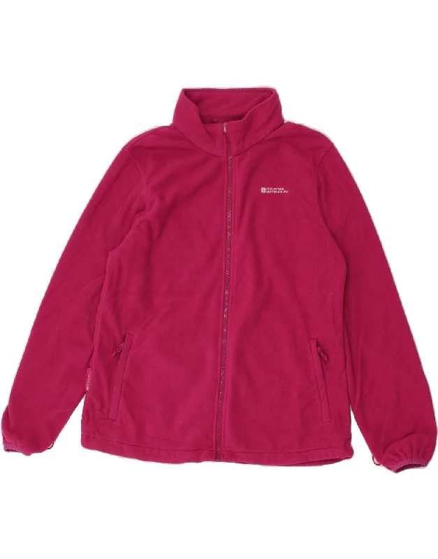 MOUNTAIN WAREHOUSE Womens Graphic Fleece Jacket UK 16 Large Pink Polyester Fleece Jacket Down Jacket Parka MOUNTAIN WAREHOUSE Womens Graphic Fleece Jacket UK 16 Large Pink Polyester Fleece Jacket Down Jacket Parka