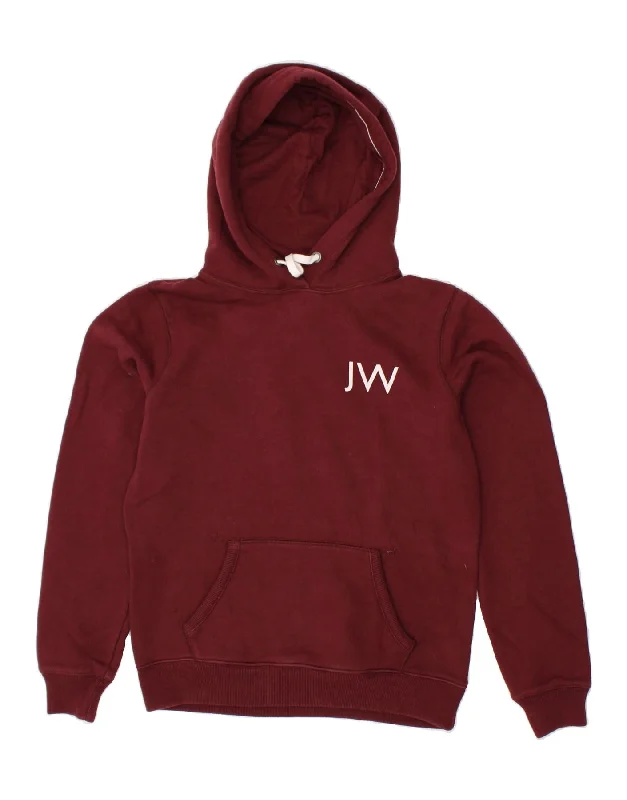 JACK WILLS Womens Graphic Hoodie Jumper UK 12 Medium Maroon Cotton Hoodie with Ribbed Cuffs Snug Fit Comfort JACK WILLS Womens Graphic Hoodie Jumper UK 12 Medium Maroon Cotton Hoodie with Ribbed Cuffs Snug Fit Comfort