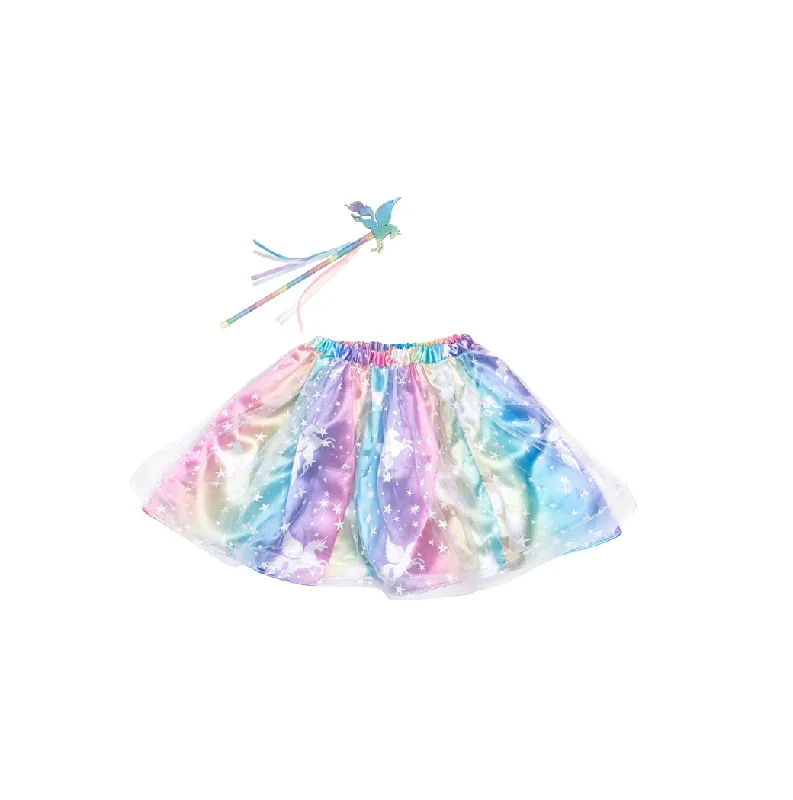 Enchanted Unicorn Skirt and Wand 4/6 lace skirt feminine