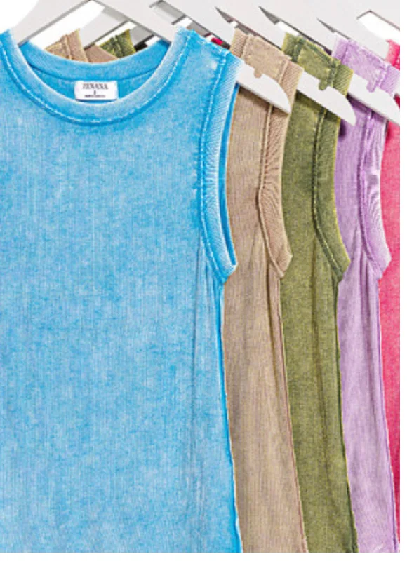 Exposed Seam Tank Top sleep tank top