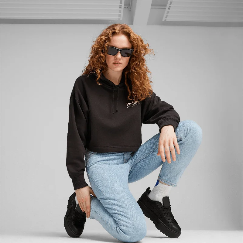 PUMA TEAM Oversized Hoodie TR A-SPORTSTYLE PRIME Women Hoodie Dress Longline Feminine PUMA TEAM Oversized Hoodie TR A-SPORTSTYLE PRIME Women Hoodie Dress Longline Feminine