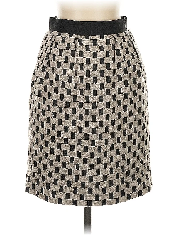 Formal Skirt ruffled skirt detail