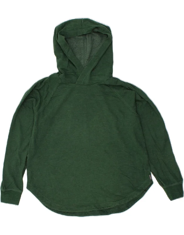 EDDIE BAUER Womens Hoodie Jumper UK 14 Medium Green Cotton Hoodie with Hidden Zipper Minimalist Clean EDDIE BAUER Womens Hoodie Jumper UK 14 Medium Green Cotton Hoodie with Hidden Zipper Minimalist Clean