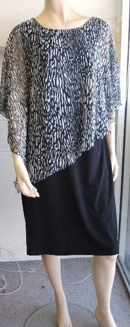 Vivid Overlay Dress
