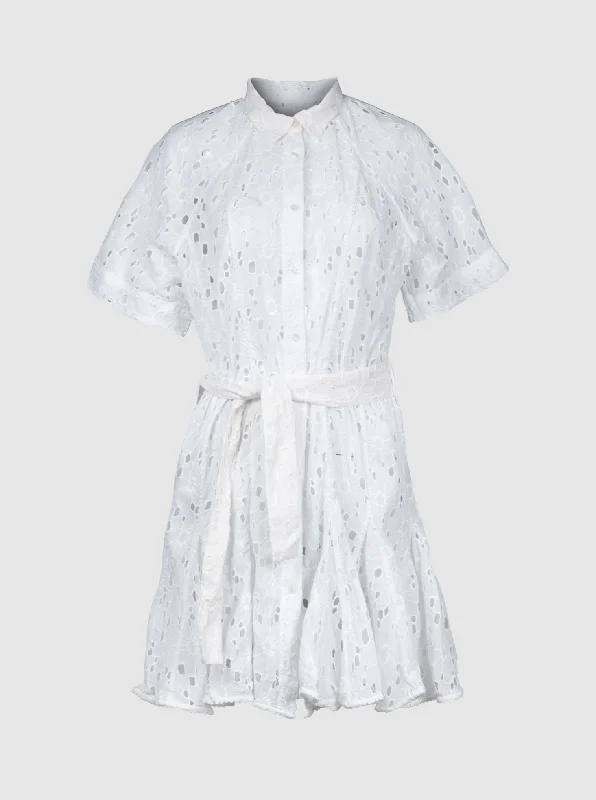 Mes Demoiselles Lizzo Dress - White