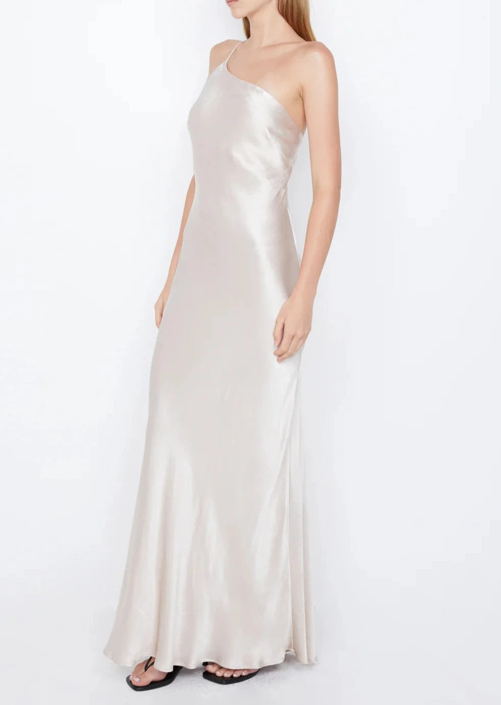 Margaux ASYM Dress - Sand