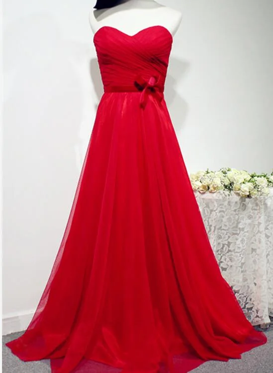 Pretty Red Chiffon Long Prom Dress , Red Formal Gowns, Party Dresses Tunics Running lightweight Pretty Red Chiffon Long Prom Dress , Red Formal Gowns, Party Dresses Tunics Running lightweight