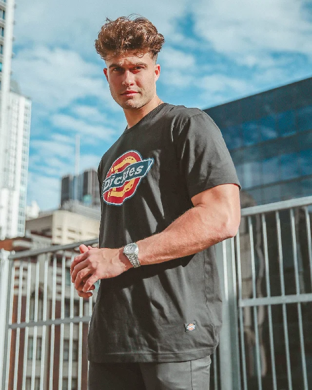 Dickies H.S Classic Fit T-Shirt Black Jersey Fabric Tulle Fabric Batik Fabric