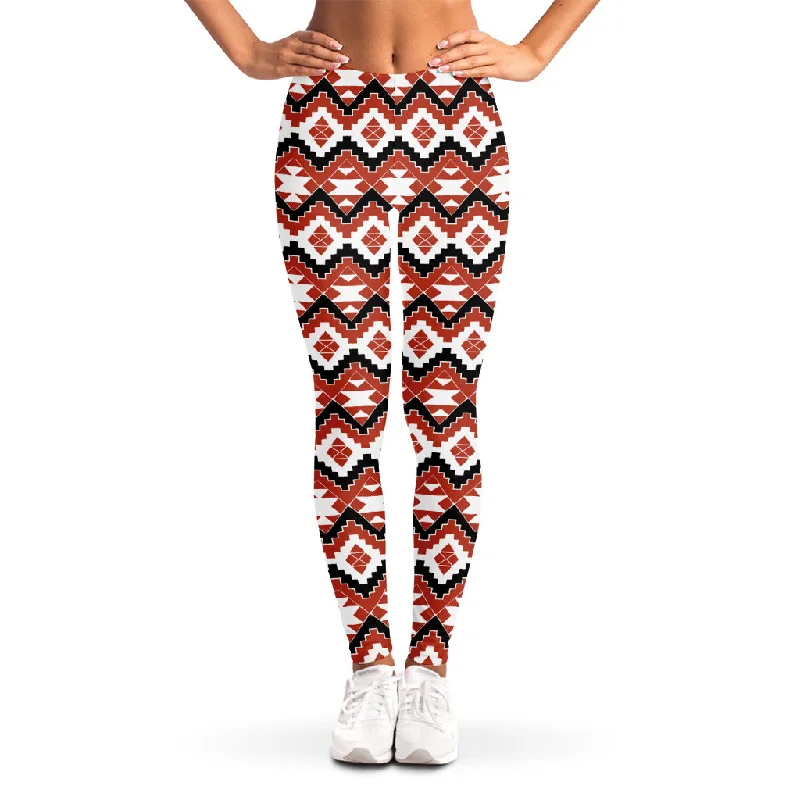 Native American Indian Pattern Print Women's Leggings Trendy Seamless Sports Leggings Native American Indian Pattern Print Women's Leggings Trendy Seamless Sports Leggings
